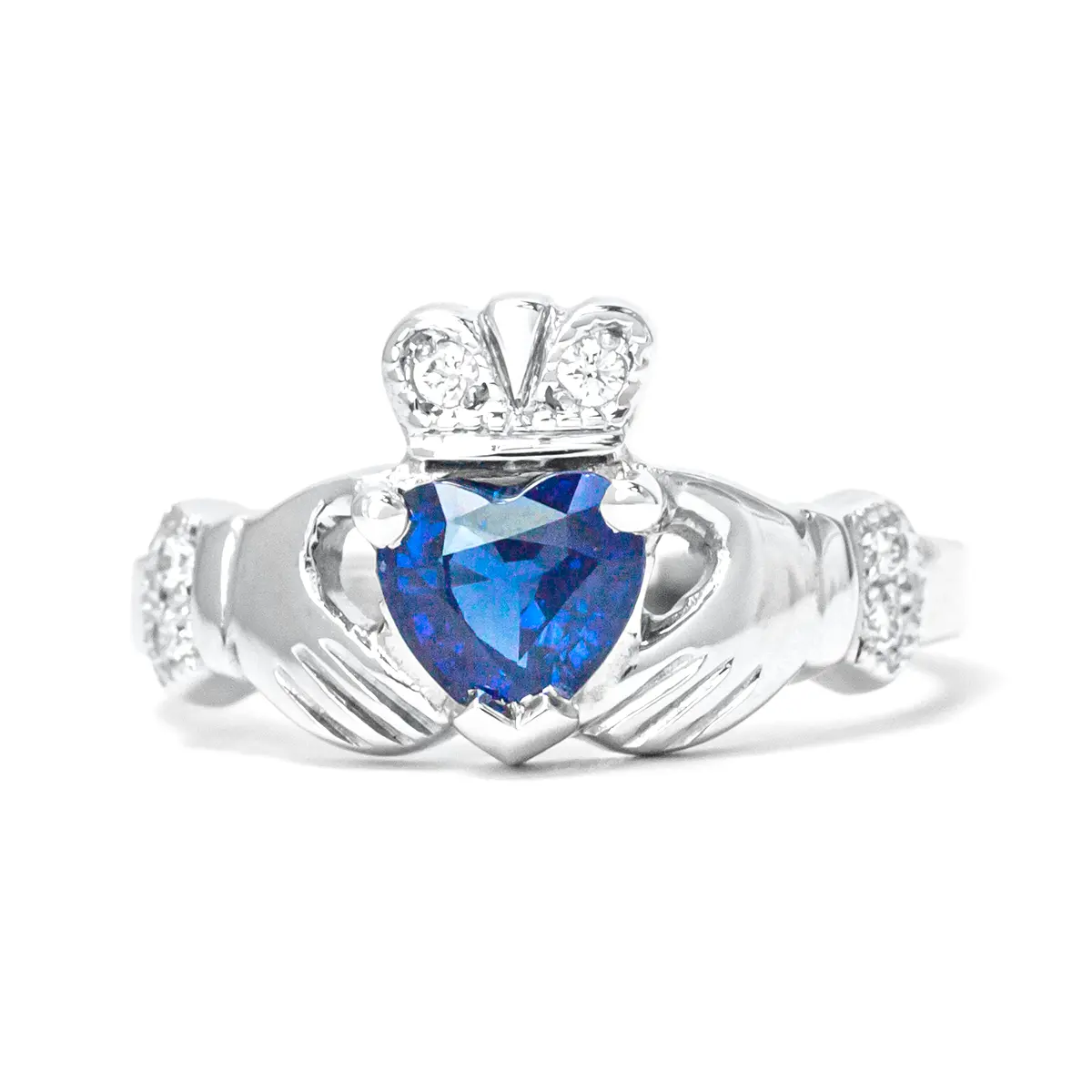 Sapphire claddagh 2025